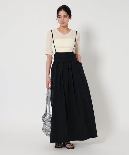 BEAUTY&YOUTH UNITED ARROWS(ビューティーアンドユースユナイテッドアローズ)の「コンパクト テレコカットソープルオーバー -2WAY-(Tシャツ/カットソー・レディース・オフホワイト/ブラック/ダークブラウン/ライム・FREE)」の11枚目の写真