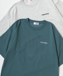 CONVERSE/コンバース COOLMAX/吸水速乾 ロゴ オールスター ワンポイント刺繍 半袖Tシャツ/無地T/レディース メンズ