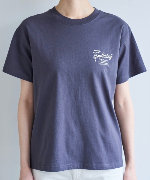 【カジュアル♪】SINNERS ATTIRE コットン 刺繍 Tシャツ ルノンキュール Lugnoncure メガネ刺繍Tシャツ （ブルー