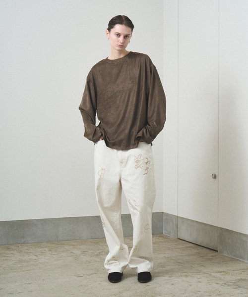 TROVE（トローヴ）の「TROVE 2025SS / MICRO SUEDE PULLOVER（シャツ/ブラウス・メンズ・ブラック/アッシュグレー・1/3）」の10枚目の写真