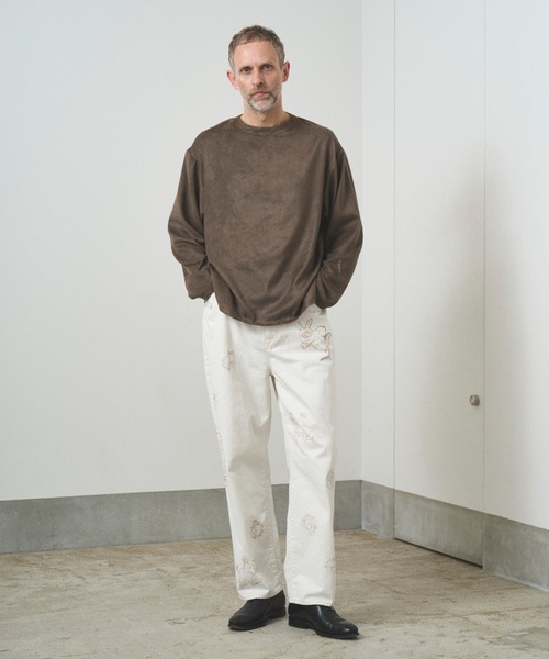 TROVE（トローヴ）の「TROVE 2025SS / MICRO SUEDE PULLOVER（シャツ/ブラウス・メンズ・ブラック/アッシュグレー・1/3）」の12枚目の写真