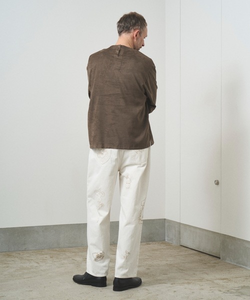 TROVE（トローヴ）の「TROVE 2025SS / MICRO SUEDE PULLOVER（シャツ/ブラウス・メンズ・ブラック/アッシュグレー・1/3）」の13枚目の写真