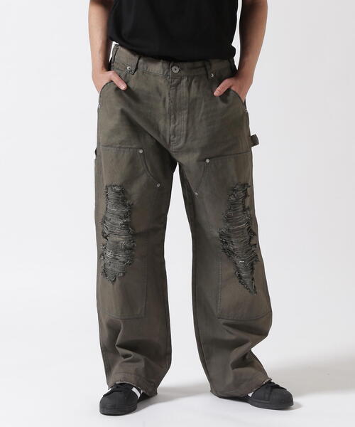 FR(13)NDS（フレンズ）の「FR(13)NDS/フレンズ/DoubleKnee Pants（その他パンツ・メンズ・ブラック/グレー/ブルー・L/M）」の3枚目の写真