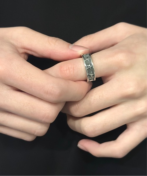 blatto(ブラット)の「【blatto 925silver】925リング bla-ring-Z0197-9g(リング・メンズ・シルバー・FREE)」の2枚目の写真