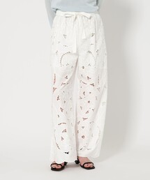BEAUTY&YOUTH UNITED ARROWS | コットン エンブロイダリー ワイドイージーパンツ(その他パンツ)