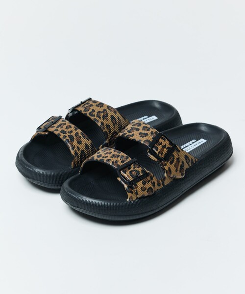 フリース ピンク スリッパ ダブルストラップ FREAK'S STORE（フリークスストア）の「TAW&TOE/トーアンドトー