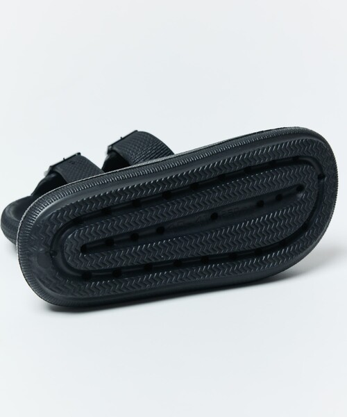 FREAK'S STORE(フリークスストア)の「限定展開 FREAK'S STORE OUTDOORS/フリークスアウトドアーズ ダブルストラップ リカバリースライドサンダル(サンダル・メンズ・ブラック/レオパード・23cm/24cm/25cm/26cm/27cm/28cm)」の13枚目の写真