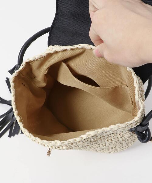 RODE SKO（ロデスコ）の「ペーパーコンビショルダーバッグ（ショルダーバッグ・レディース・ナチュラル/キャメル/ベージュ系その他・ONE）」の20枚目の写真