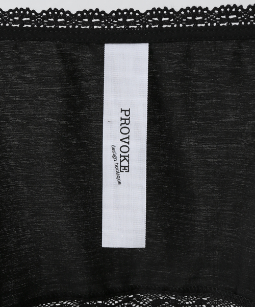 PROVOKE (プロヴォーク)の「【PROVOKE/プロヴォーク】embroidery Nosleeve blouse(シャツ/ブラウス・レディース・ブラック・FREE)」の14枚目の写真