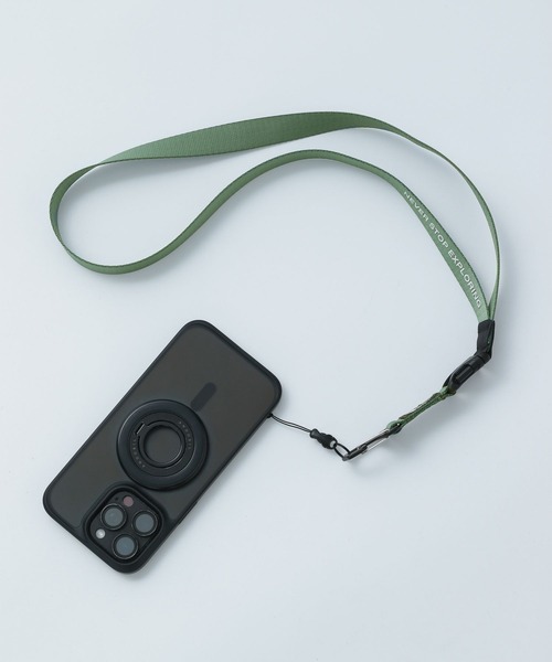 THE NORTH FACE（ザノースフェイス）の「【THE NORTH FACE(ザ・ノース・フェイス)】LANYARD（その他小物・メンズ・ブラック/ブルー/オレンジ系その他2/グリーン・FREE）」の3枚目の写真