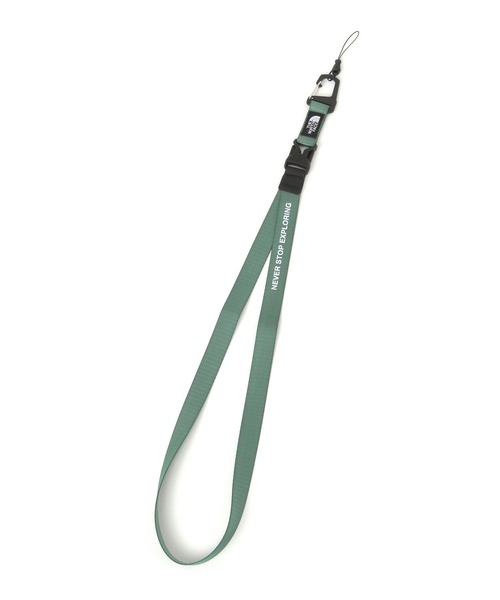 THE NORTH FACE（ザノースフェイス）の「【THE NORTH FACE(ザ・ノース・フェイス)】LANYARD（その他小物・メンズ・ブラック/ブルー/オレンジ系その他2/グリーン・FREE）」の8枚目の写真