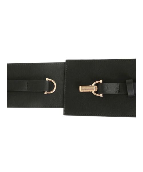 MERCURYDUO（マーキュリーデュオ）の「ビット付きコルセットベルト（ベルト・レディース・アイボリー/ブラック・FREE）」の3枚目の写真