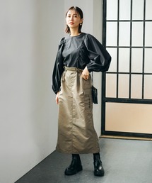ever closet（エバークローゼット）の「レディス 撥水 カーゴスカート（スカート）」