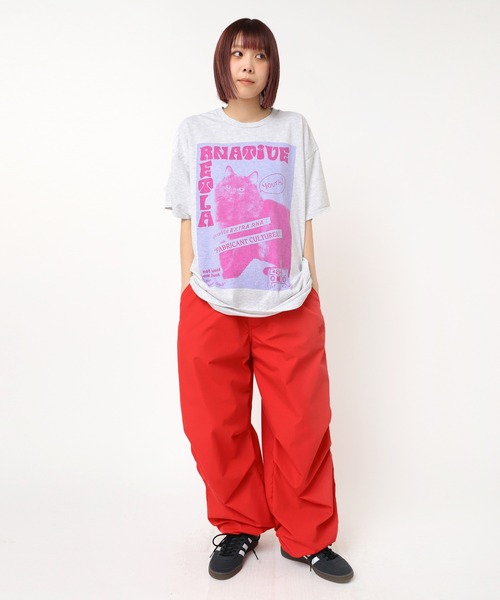 RNA(アールエヌエー)の「R4353 ニータックボリュームパンツ(その他パンツ・レディース・レッド/ブラック/パープル・MEDIUM)」の17枚目の写真