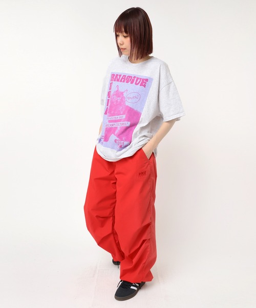 RNA(アールエヌエー)の「R4353 ニータックボリュームパンツ(その他パンツ・レディース・レッド/ブラック/パープル・MEDIUM)」の16枚目の写真