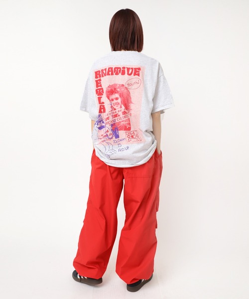 RNA(アールエヌエー)の「R4353 ニータックボリュームパンツ(その他パンツ・レディース・レッド/ブラック/パープル・MEDIUM)」の15枚目の写真
