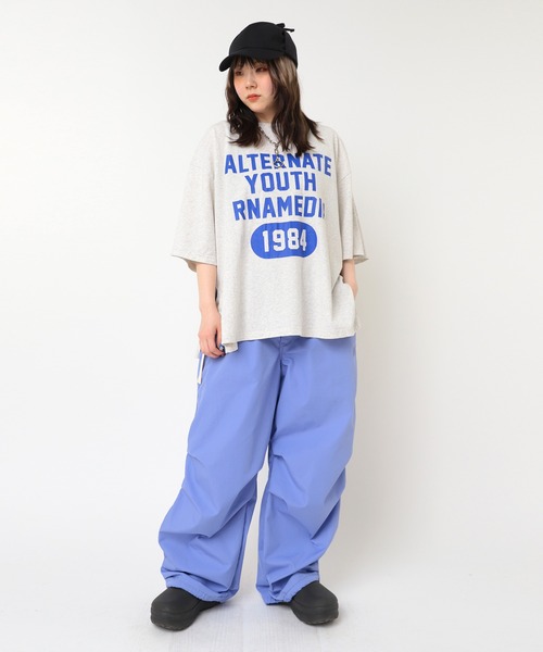 RNA(アールエヌエー)の「R4353 ニータックボリュームパンツ(その他パンツ・レディース・レッド/ブラック/パープル・MEDIUM)」の14枚目の写真