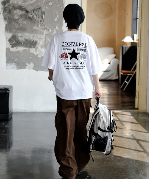 セール】【neos】CONVERSE コンバース ルーズシルエット シューズ ロゴ