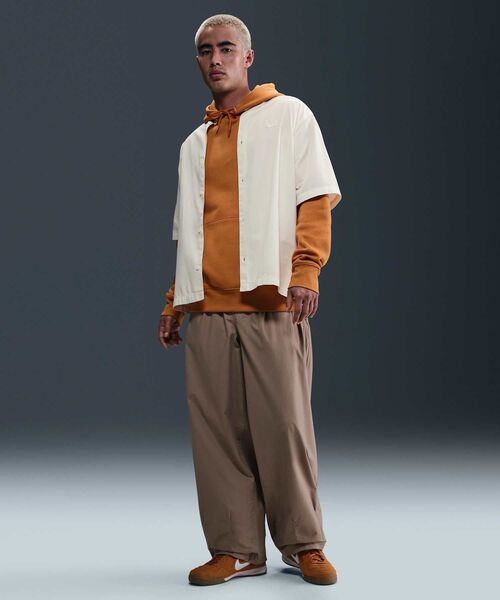 NIKE（ナイキ）の「ナイキ クラブ メンズ ショートスリーブ ボタンダウン シャツ / Nike Club Men's Short-Sleeve Button-Down Shirt HJ2030-133 Sail（シャツ/ブラウス・メンズ・クリーム・L/M/S/2XL/XL）」の6枚目の写真