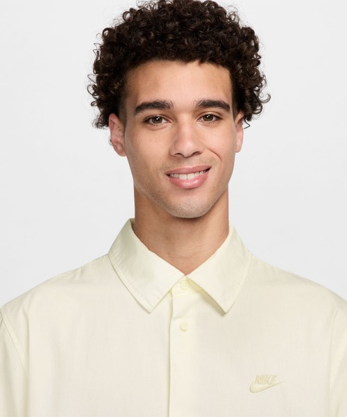 NIKE（ナイキ）の「ナイキ クラブ メンズ ショートスリーブ ボタンダウン シャツ / Nike Club Men's Short-Sleeve Button-Down Shirt HJ2030-133 Sail（シャツ/ブラウス・メンズ・クリーム・L/M/S/2XL/XL）」の3枚目の写真