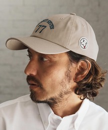 seventy seven（セブンティセブン）の「mko12740-embroidery 6 panel cap (77arch) キャップ（キャップ）」