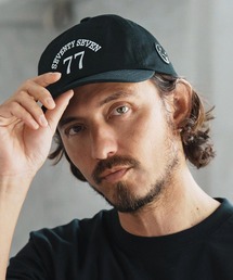seventy seven（セブンティセブン）の「mko12740-embroidery 6 panel cap (77arch) キャップ（キャップ）」