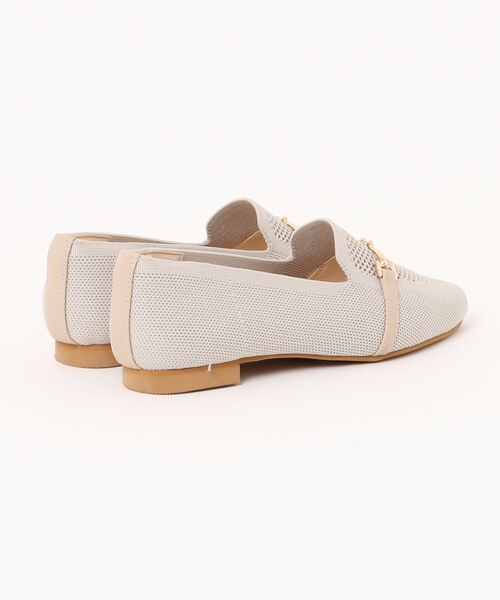 JELLY BEANS（ジェリービーンズ）の「ビット付きニットローファー(215-53163)JELLY BEANS(ジェリービーンズ)（ローファー・レディース・ベージュ系/ブラック/ピンクベージュ・22.5/23/23.5/24/24.5）」の8枚目の写真