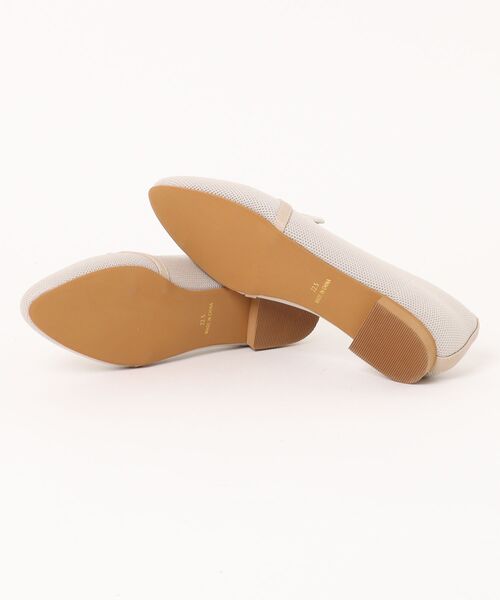 JELLY BEANS（ジェリービーンズ）の「ビット付きニットローファー(215-53163)JELLY BEANS(ジェリービーンズ)（ローファー・レディース・ベージュ系/ブラック/ピンクベージュ・22.5/23/23.5/24/24.5）」の9枚目の写真