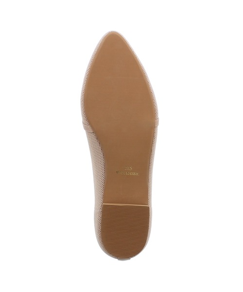 JELLY BEANS（ジェリービーンズ）の「ビット付きニットローファー(215-53163)JELLY BEANS(ジェリービーンズ)（ローファー・レディース・ベージュ系/ブラック/ピンクベージュ・22.5/23/23.5/24/24.5）」の7枚目の写真