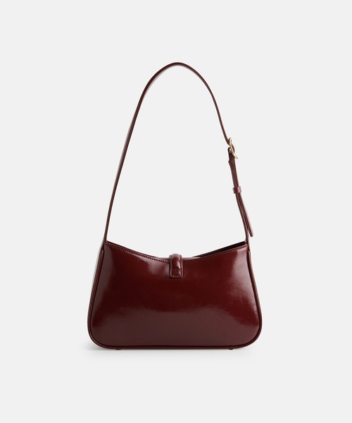 METROCITY（メトロシティ）の「【メトロシティ】牛革 ビクトリアグロッシーショルダーバッグ スモール（ショルダーバッグ・レディース・ブルー/レッド・FREE）」の10枚目の写真