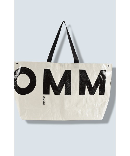 OMMO（オーエムエムオー）の「SHOPPING BAG L（トートバッグ・レディース・ホワイト・FREE）」の3枚目の写真