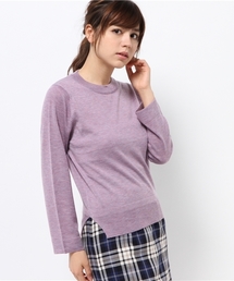 Kastane | 裾スリットLS-PO(ニット/セーター)