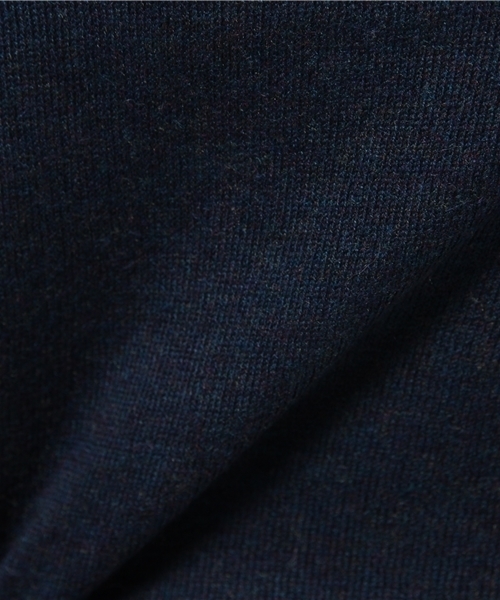 Kastane（カスタネ）の「裾スリットLS-PO（ニット/セーター・レディース・ネイビー/カーキ/グレー/パープル・FREE）」の11枚目の写真