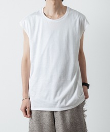 ato | NO SLEEVE T-SHIRST(Tシャツ/カットソー)