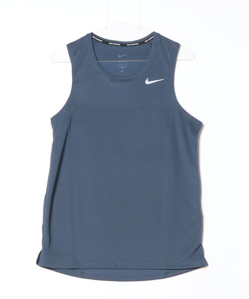 NIKE（ナイキ）の「ナイキ NIKE ナイキ DF マイラー タンクトップ（タンクトップ・メンズ・ダークブルー/エメラルド・M/L/LL/S）」の2枚目の写真