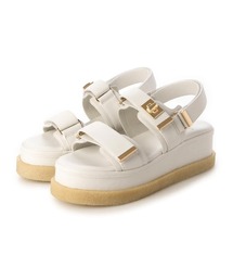 ハーリップトゥ Becca Slingback Sandals ホワイト 38 セール】Becca Slingback Sandals（サンダル）｜Her lip to