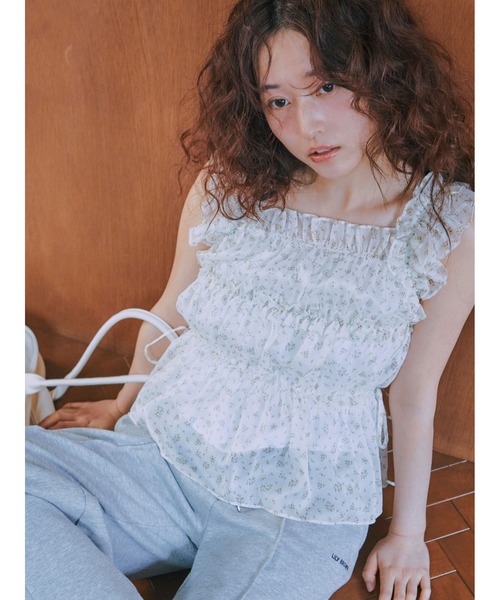 LILY BROWN（リリーブラウン）の「【WEB限定カラー】シャーリング 
