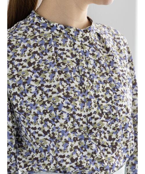 Te chichi(テチチ)の「アソートフリルボウタイ5分袖ブラウス(シャツ/ブラウス・レディース・オフホワイト/ブラウン/ネイビー/ブラック・F)」の16枚目の写真