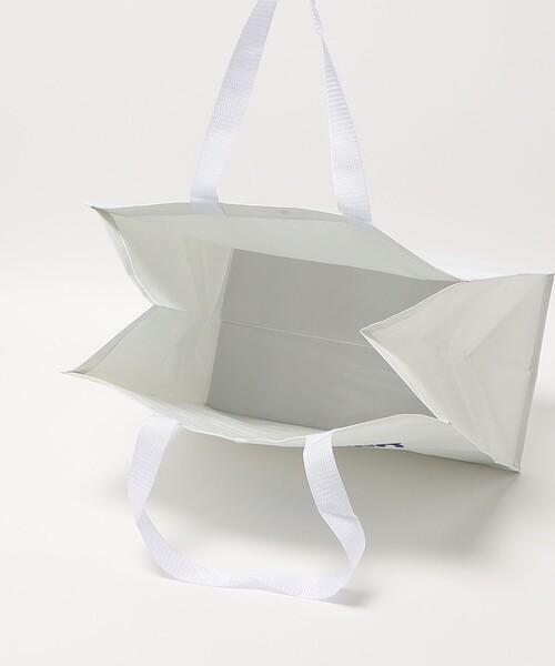 NICE WEATHER(ナイスウェザー)の「<NICE WEATHER>マーケット バッグ(トートバッグ・メンズ・ホワイト/ブラック・FREE)」の9枚目の写真