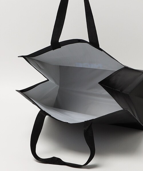 NICE WEATHER(ナイスウェザー)の「<NICE WEATHER>マーケット バッグ(トートバッグ・メンズ・ホワイト/ブラック・FREE)」の4枚目の写真