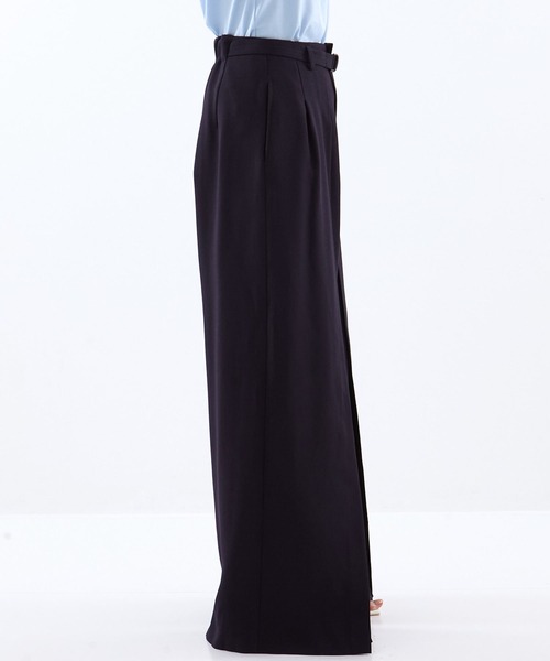 UJOH/ウジョー】《STUDIOUS別注》Slit Wide PNT/ワイドパンツ