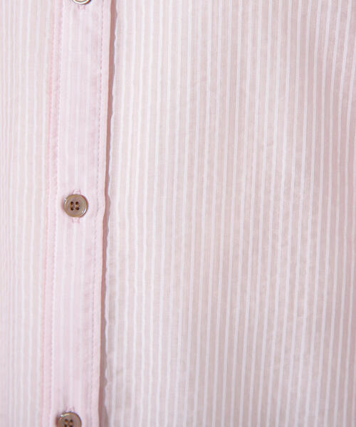 N.(N. Natural Beauty Basic)(エヌエヌナチュラルビューティーベーシック)の「シアーオーバーシャツ(シャツ/ブラウス・レディース・ベージュ/ブルー系その他/ピンク系その他・MEDIUM)」の19枚目の写真