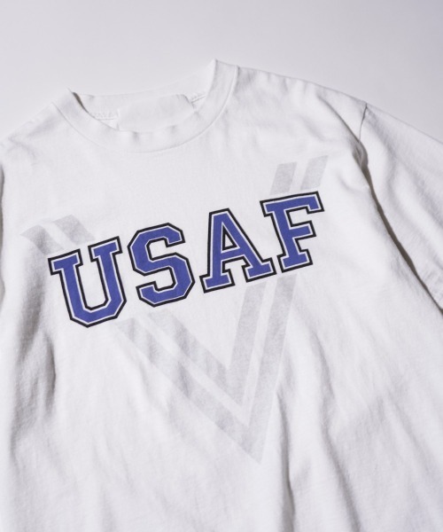 made in standard (メイドインスタンダード)の「MADE IN STANDARD / メイドインスタンダード USAF TEE ユーエスエアフォース 半袖Tシャツ(Tシャツ/カットソー・メンズ・ライトグレー/ホワイト・MEDIUM/LARGE/X-LARGE/SMALL)」の17枚目の写真
