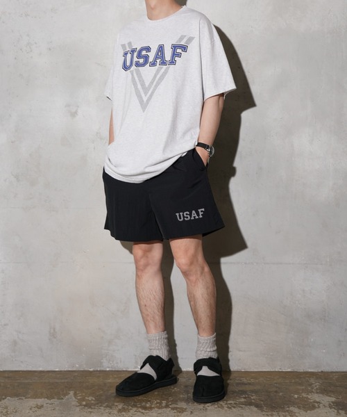 made in standard (メイドインスタンダード)の「MADE IN STANDARD / メイドインスタンダード USAF TEE ユーエスエアフォース 半袖Tシャツ(Tシャツ/カットソー・メンズ・ライトグレー/ホワイト・MEDIUM/LARGE/X-LARGE/SMALL)」の11枚目の写真