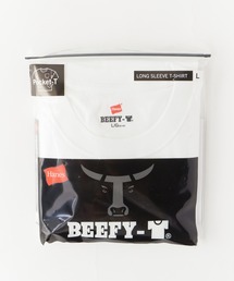 Hanes/ヘインズ 1P L/S POCKET TEE BEEFY-T ロングスリーブポケットTシャツ 秋 秋服 2026年秋冬