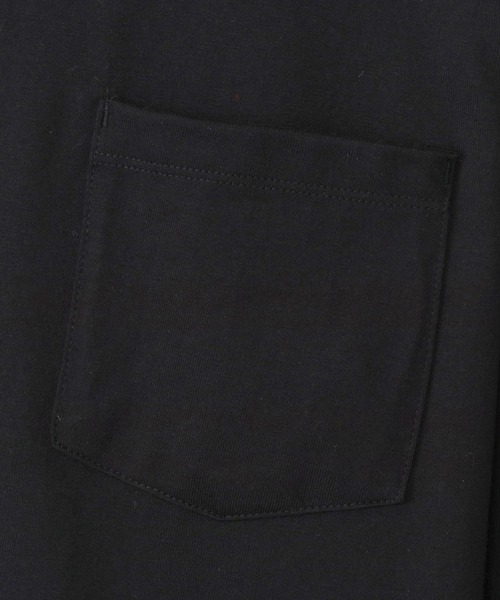 HANES(ヘインズ)の「Hanes/ヘインズ 1P L/S POCKET TEE BEEFY-T ロングスリーブポケットTシャツ 秋 秋服 2026年秋冬(Tシャツ/カットソー・メンズ・ブラック/ホワイト/ネイビー・XL/L/M)」の10枚目の写真