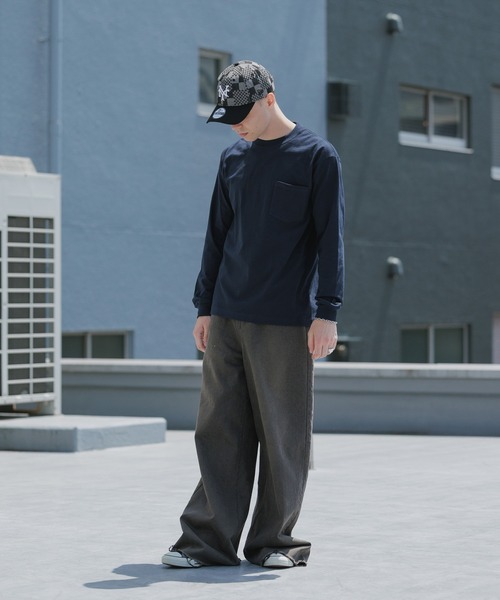 HANES(ヘインズ)の「Hanes/ヘインズ 1P L/S POCKET TEE BEEFY-T ロングスリーブポケットTシャツ 秋 秋服 2026年秋冬(Tシャツ/カットソー・メンズ・ブラック/ホワイト/ネイビー・XL/L/M)」の17枚目の写真