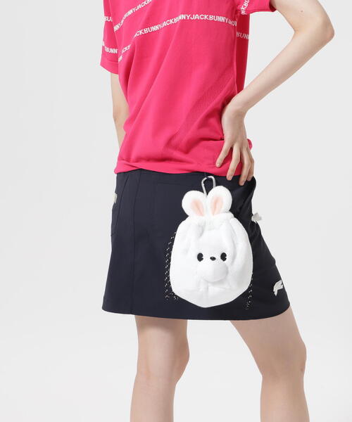 Jack Bunny!!】うさぎ巾着ポーチ (UNISEX)（ゴルフグッズ