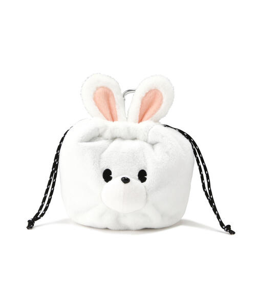 Jack Bunny!!】うさぎ巾着ポーチ (UNISEX)（ゴルフグッズ）｜Jack