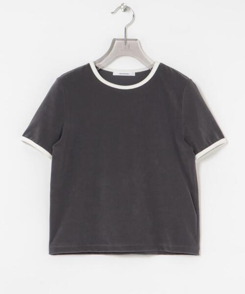 URBAN RESEARCH(アーバンリサーチ)の「パイルリンガーコンパクトTシャツ(Tシャツ/カットソー・レディース・ブラウン/グレー/ブラック/ブルー/イエロー・FREE)」の13枚目の写真